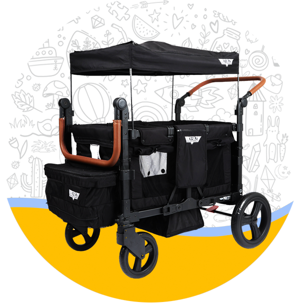 DUO The Dynamic Dual-Purpose Stroller Wagon for the Active
