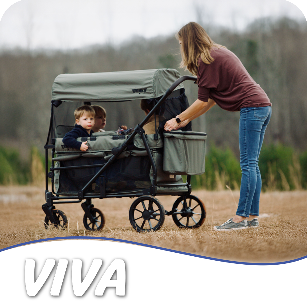 VIVA Series – Big Adventures in a Compact Ride – Keenz Stroller Wagons