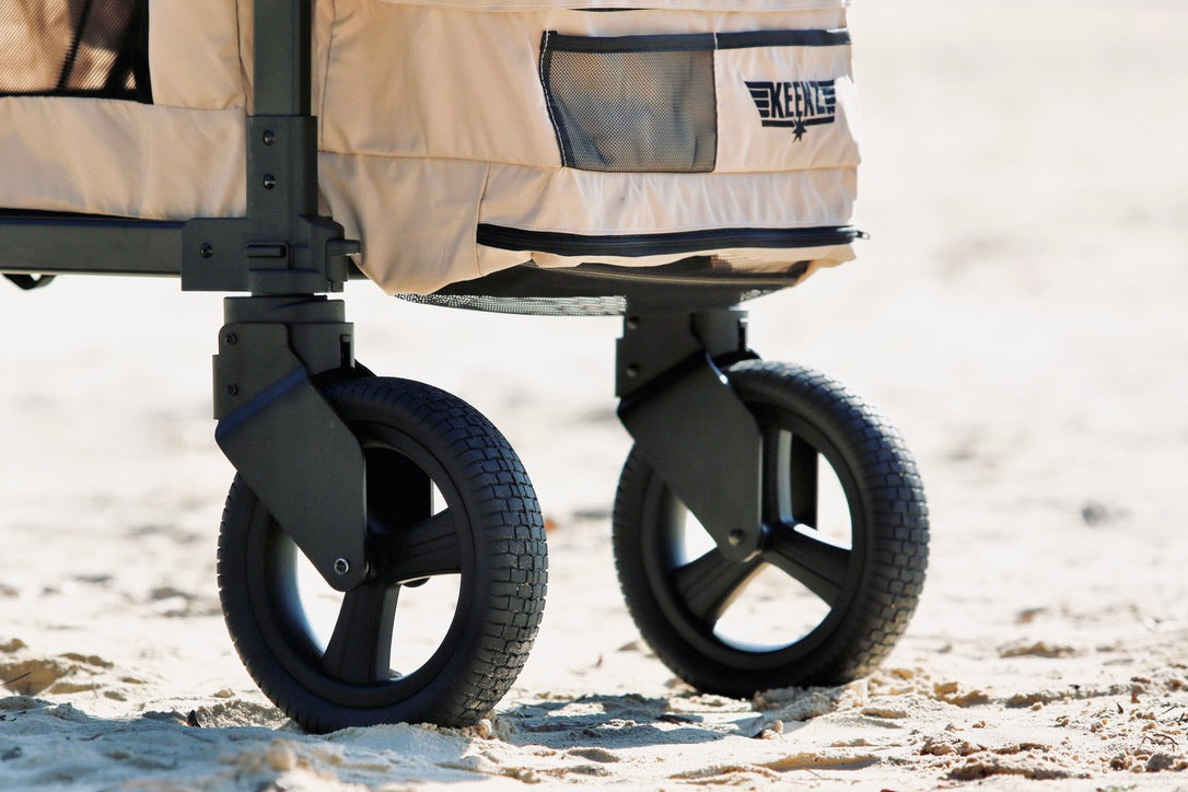 Keenz Beachcomber Wheels for Stroller Wagons: For the Beach and Beyond