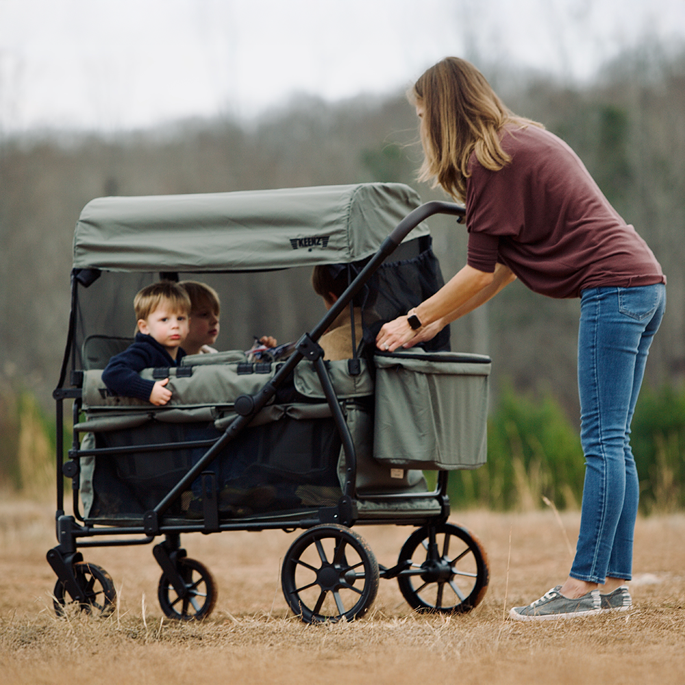 Keenz VIVA 4-Passenger Stroller Wagon – Big Adventures, Made Compact