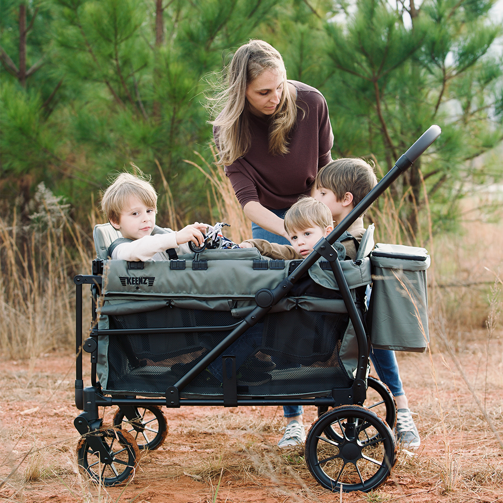 Keenz VIVA 4-Passenger Stroller Wagon – Big Adventures, Made Compact