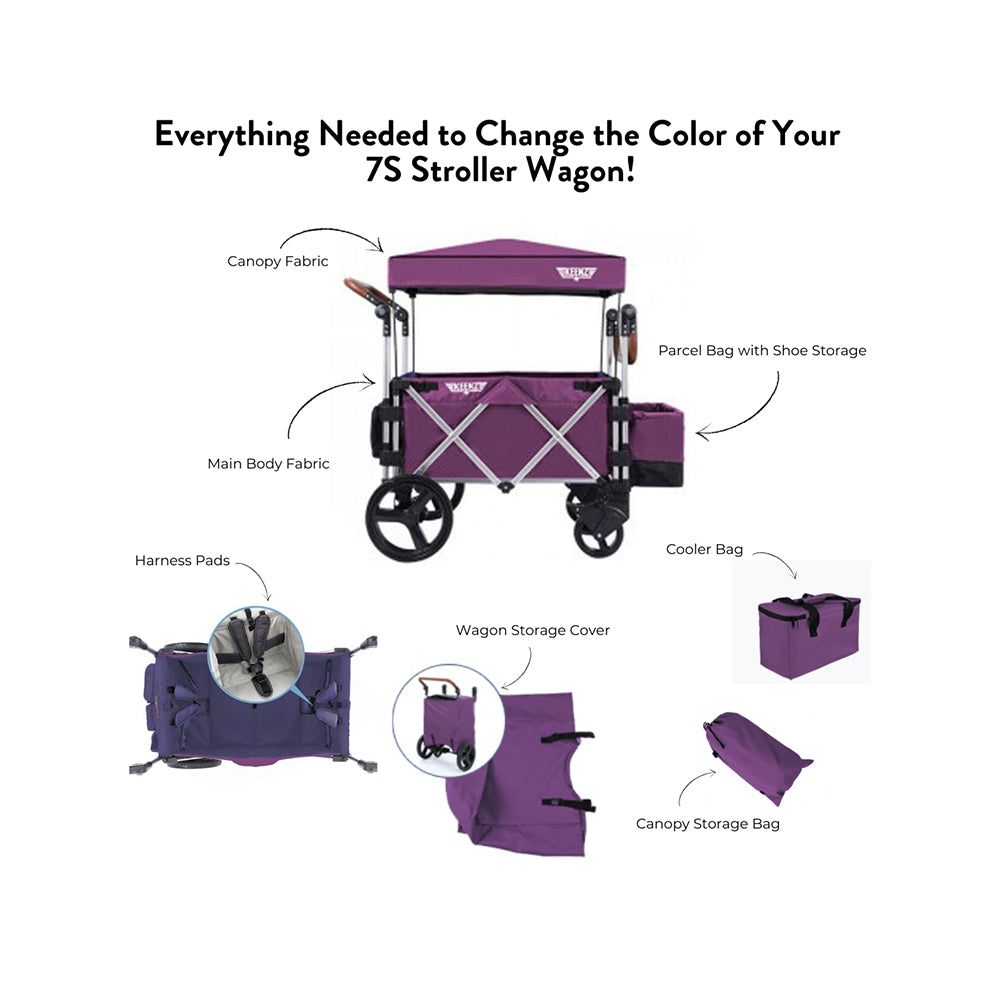 Keenz 7S & 7S 2.0 - 2 Passenger Fabric Swap Package
