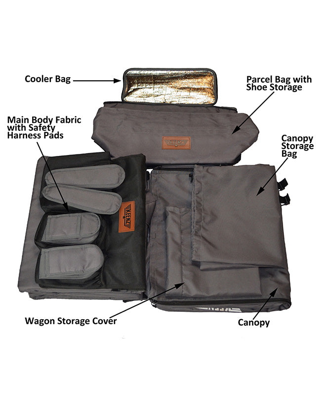Keenz 7S & 7S 2.0 - 2 Passenger Fabric Swap Package