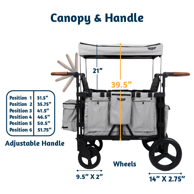 Keenz stroller wagon dimensions hot sale