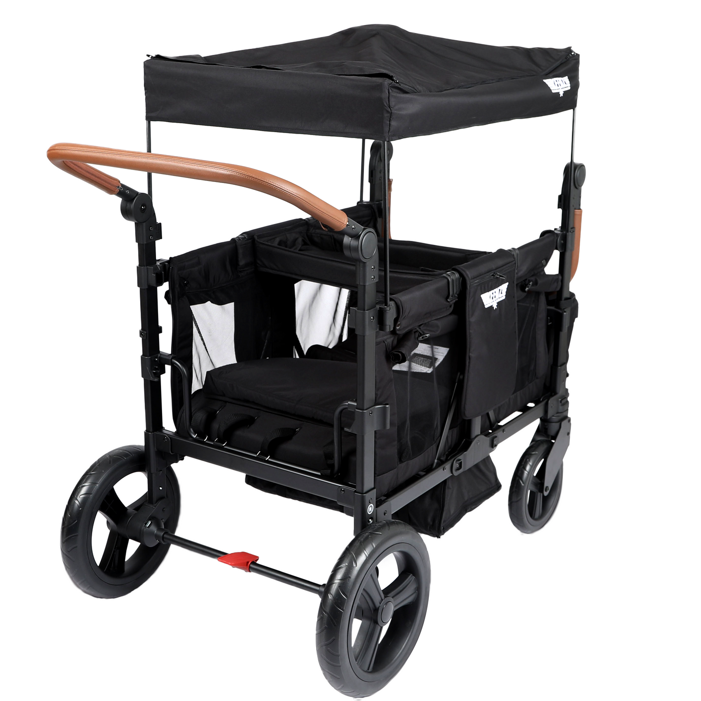 Keenz Duo The Dynamic 4 Passenger Stroller Wagon Black