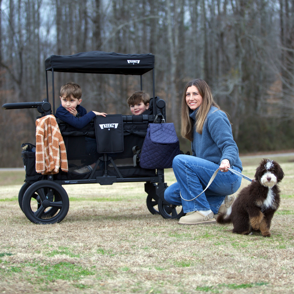 wagon stroller for 3 Keenz MOOV Stroller Wagon 4-Passenger