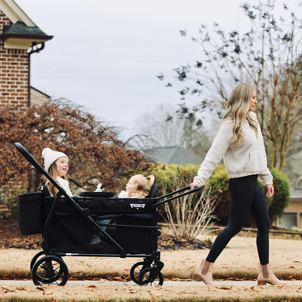 wagon stroller Keenz VIVA 2-Passenger Stroller Wagon Compact Power for City Life