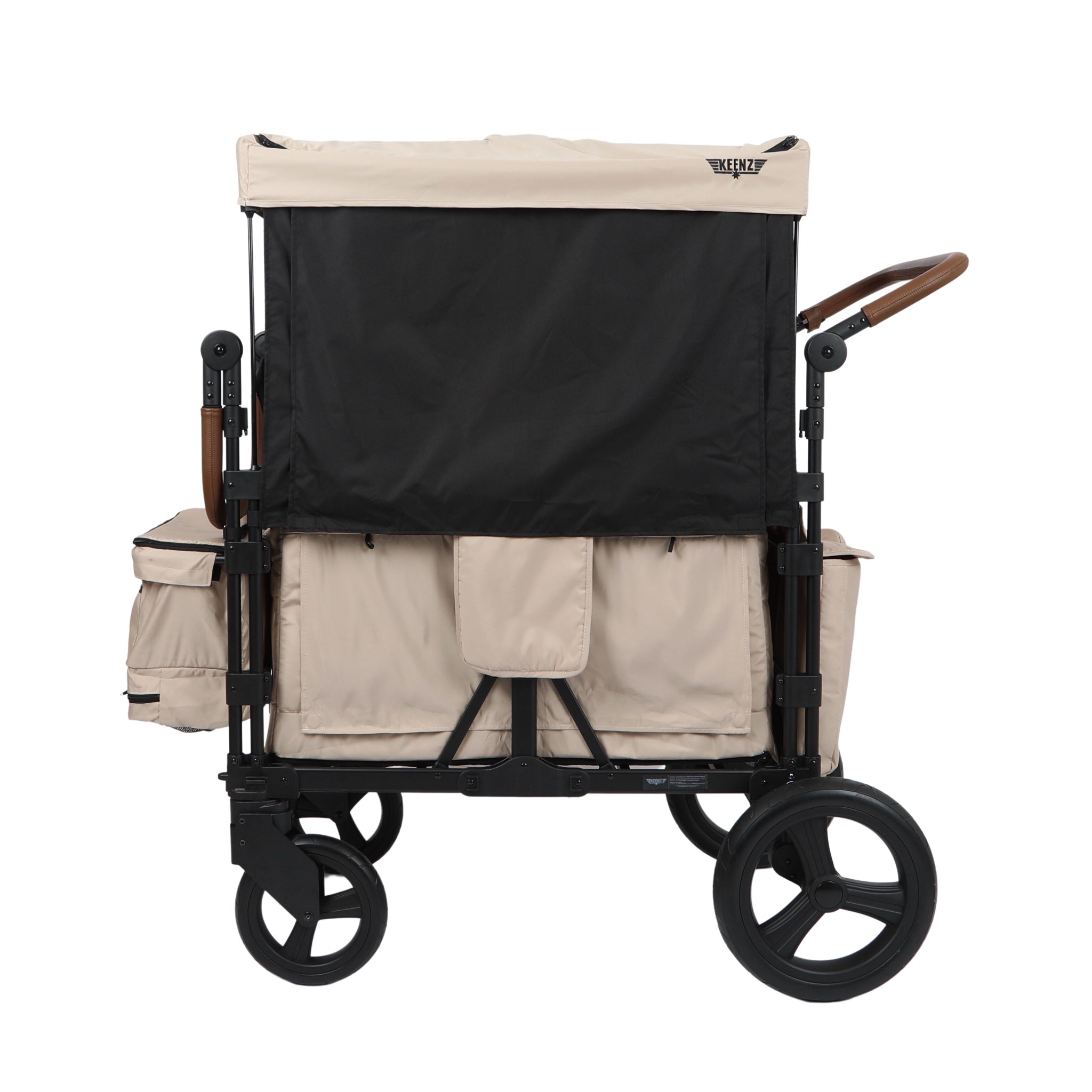 Keenz XC Luxury Comfort Stroller Wagon 4 Passenger Cream