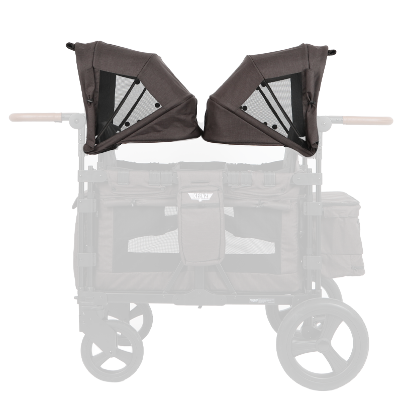 Dual Canopy System Set of 2 Canopies for Keenz XC Series XC Smoke